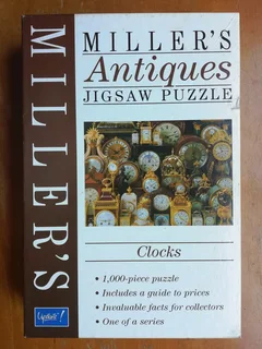 Miller's Antiques Jigsaw Puzzle - Clocks. 1000 piece puzzle.