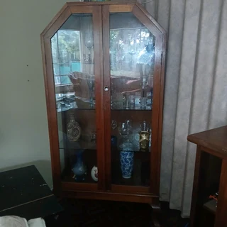 Antique Glass display cabinet