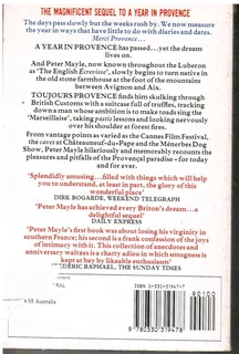 Tojours Provence by Mayle