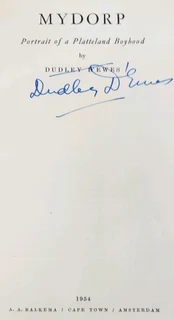 Mydorp portrait of a platteland boyhood D&#39;ewes, Dudley