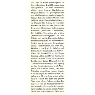 Sudwest afrika by Blenck