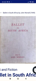 Ballet in South South Africa. Signed first edition