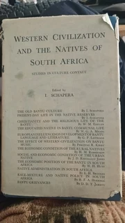 Western civilization in southern africa studies in culture contact ( hardcover)