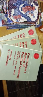 Cunningham's 3 volumes of practical anatomy