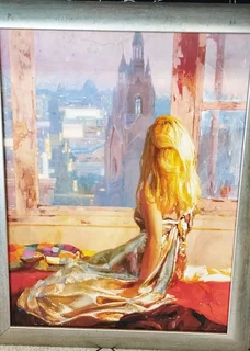 83x107 Zhaoming Wu twinkling city silver framed print