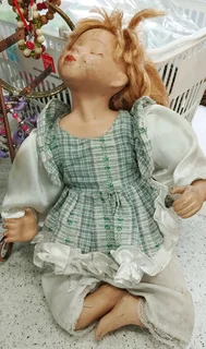 Cathay kissie face porcelain doll