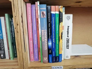 University books at below half price. Each price differently