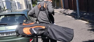 Bomber golf set almost new plus net