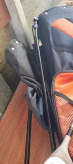 Bomber golf set almost new plus net