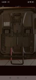 Halteplatte&#34; (mounting plate) designed for Volkswagen T5, T6, and T6.1 to fix cool box securely