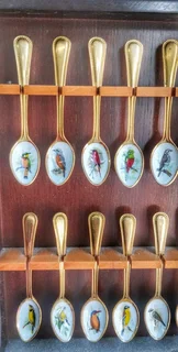 Christmas gift 24carat Gold plated 24 teaspoons