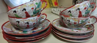 Japanese tea set vintage