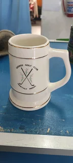 Golf club beer mug