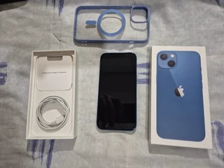 Immaculate Apple iPhone 13 256gig BLUE