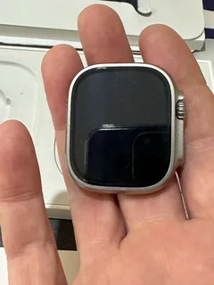 Apple Watch ULTRA 2 TITANIUM with Blue OCEAN BAND