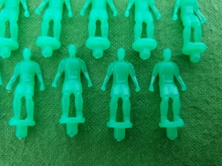 Subbuteo Tchaaa4 Translucent Green Figures