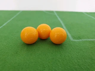 Subbuteo Amber Top Spin Balls