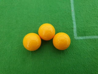 Subbuteo Amber Top Spin Balls