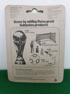 Subbuteo C144 Three Orange Panelled Balls