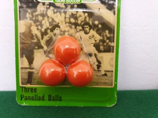 Subbuteo C144 Three Orange Panelled Balls