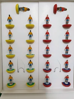 Subbuteo Brazil v Spain Team Set