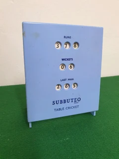 Subbuteo Cricket Scoreboard