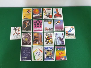 Football World Cup Finals Match Programme Cards 1930 to 2006