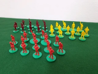 Subbuteo 3 Wicketz Cricket Game Teams Figures
