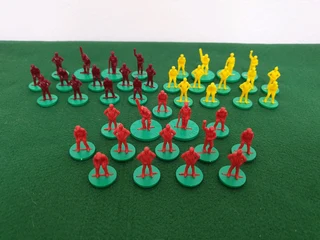 Subbuteo 3 Wicketz Cricket Game Teams Figures