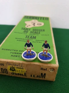 Subbuteo Classic Heavyweight Team is 119 Jewish Guild Everton Leicester City