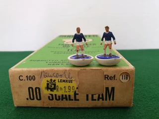Subbuteo Classic Heavyweight Team is 119 Jewish Guild Everton Leicester City
