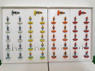 Subbuteo 4 International Team Set Argentina Brazil Netherlands Spain