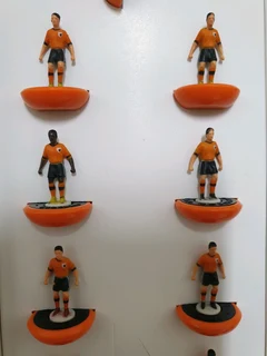 Subbuteo 4 International Team Set Argentina Brazil Netherlands Spain