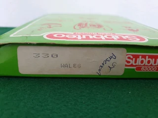 Subbuteo Ref 330 Wales Arsenal Lightweight Team