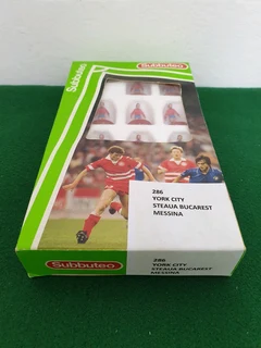 Subbuteo Ref 286 York City Steaua Bucarest Messina Lightweight Team