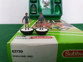 Subbuteo Ref 63720 England Grey 2nd Kit Lightweight Team