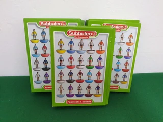 Subbuteo 3 La Leggenda Team Booklet Holders