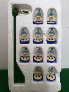Subbuteo Scarecrow Figure Manchester City Team