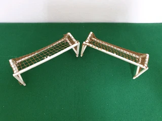Subbuteo Standard Goals With Brown Nets