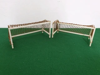 Subbuteo Standard Goals With Brown Nets