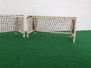 Subbuteo Standard Goals With Brown Nets