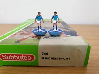 Subbuteo Ref 744 Manchester City LW Team