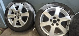 15&#34; Polo Wheels with Tyres
