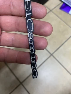 EL Camino Chev badge emblem decal motive mascot .