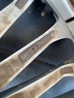 Audi wheel 17 inch ONLY 1 AVAILABLE.