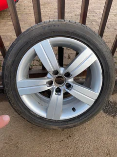 Audi mag wheel 17" 17 Inch 5x112 PCD.