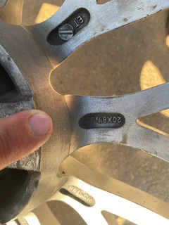 Mag set 20&#34; 20 Inch Narrows &amp; Wides.