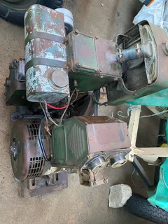 Stationary Engine RA Lister & Co LTD DH6 model with generator.