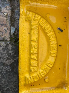 Hand Air Pump Vintage Antique Heavy Duty.