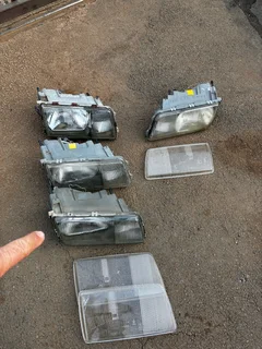 Mercedes W126 Headlight.